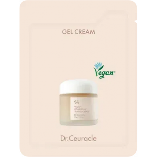 SAMPLE Dr.ceuracle Vegan Kombucha Tea Gel Cream Зразок крем-гелю з екстрактом комбучі
