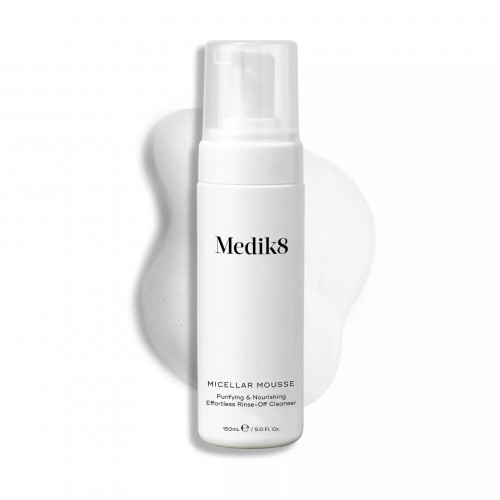 Medik8 Micellar Mousse 150ml Живильний мус для очищення шкіри Medik8 Micellar Mousse 150ml Живильний мус для очищення шкіри