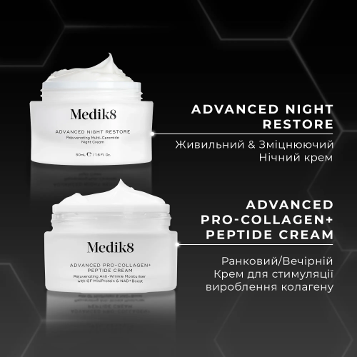 Medik8 Advanced Pro Collagen+Peptide Cream 50 ml Омолоджувальний зволожувальний крем проти зморшок