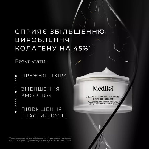 Medik8 Advanced Pro Collagen+Peptide Cream 50 ml Омолоджувальний зволожувальний крем проти зморшок