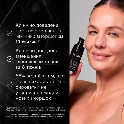 Medik8 Liquid Peptides Advanced MP 30ml Сироватка з проривною біотехнологією для боротьби з ознаками старіння шкіри
