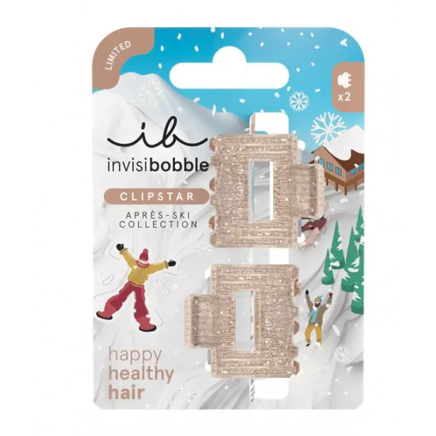 Заколка для волосся invisibobble CLIPSTAR Apres Ski Shimmer