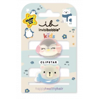Заколка для волосся invisibobble CLIPSTAR GLOW KIDS Polar Friends