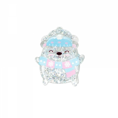 Заколка для волосся invisibobble CLIPSTAR KIDS Cozy Snowy Friends