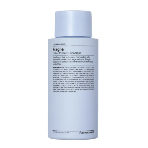 JBeverly Hills Fragile Colour Preserve Shampoo 340ml Шампунь для фарбованого, пошкодженого волосся