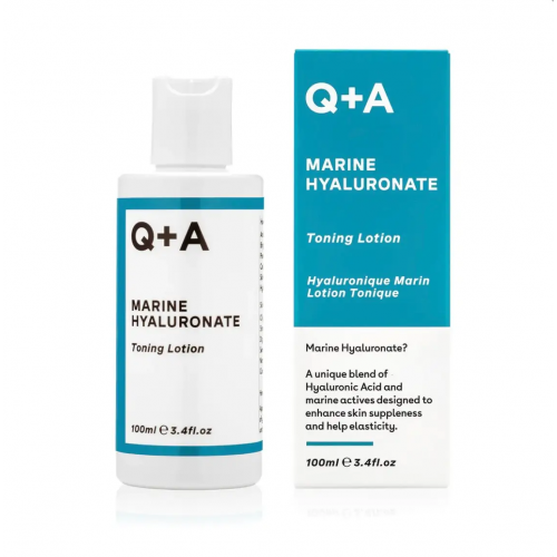 Q+A Marine Hyaluronate Toning Lotion 100 ml Тонізуючий лосьйон з гіалуроновою кислотою