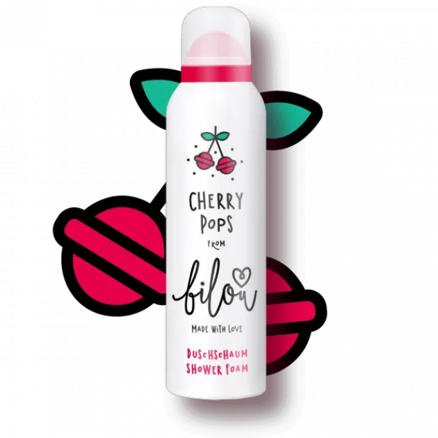 Bilou Cherry Pops 200ml Пінка для душу
