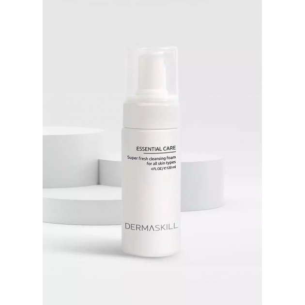 Dermaskill Super Fresh cleansing foam for all skin types 120 ml Очищаюча пінка
