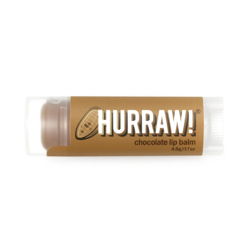 Hurraw! Chocolate Lip Balm 4,8 g Бальзам для губ