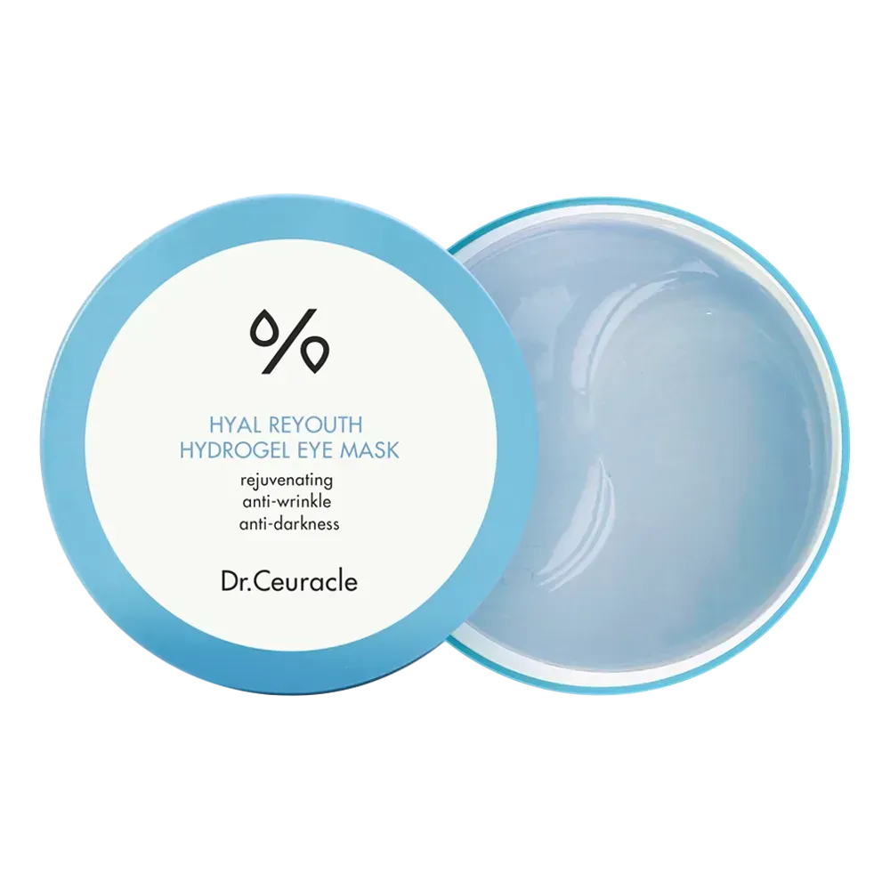 Dr. Ceuracle Hyal Reyouth Hydrogel Eye Mask 60 шт Зволожуючі гідрогелеві патчі