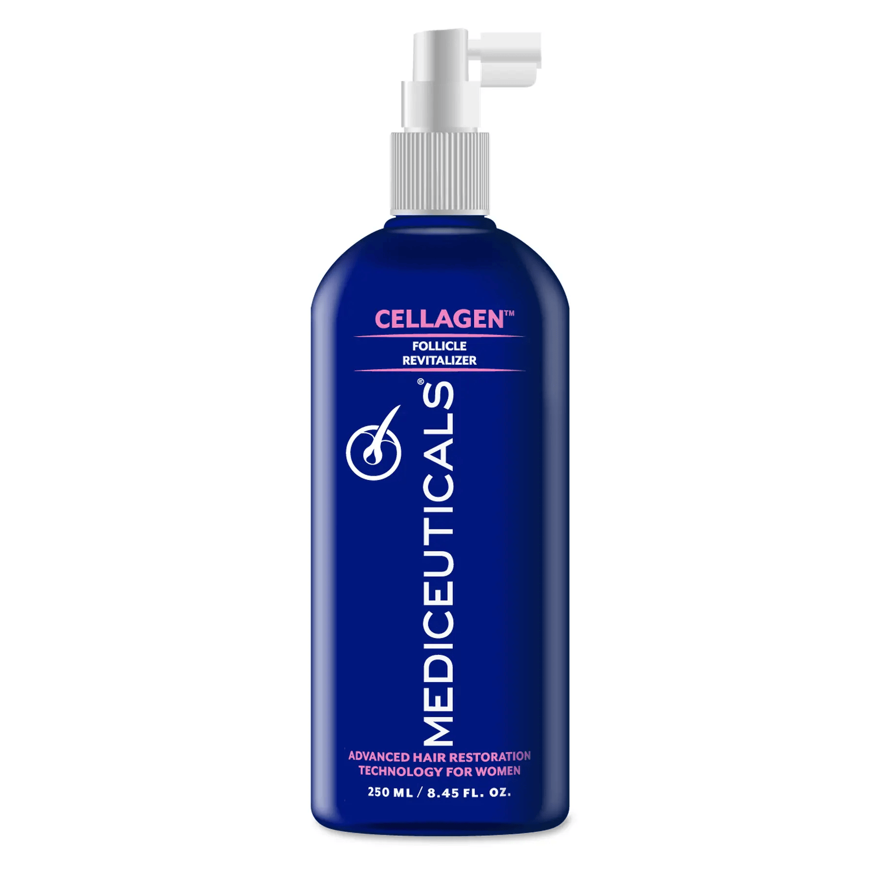 Mediceuticals Cellagen Revitalizer 250ml Стимулююча сироватка для росту волосся та здоров'я шкіри голови у жінок