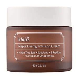 Dear Klairs Maple Energy Infusing Cream 60g Живильний крем з соком клену