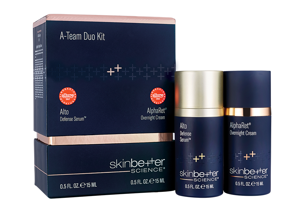 Skinbetter A-Team Duo Набір антиоксидантного захисту та інтенсивного відновлення шкіри