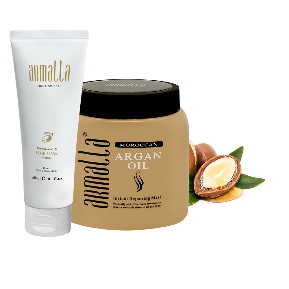 Armalla Argan Oil Repearing Mask 300ml Відновлююча маска для волосся (туба)