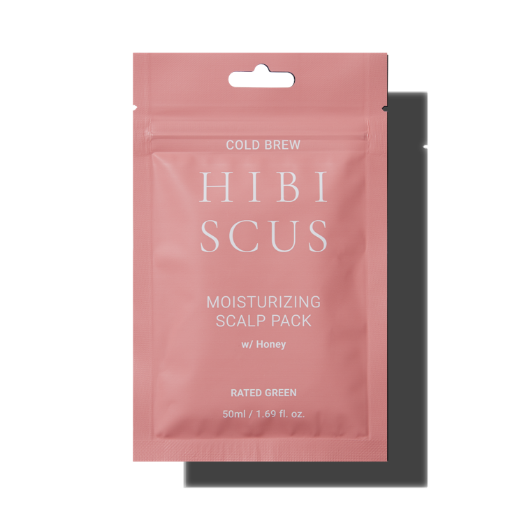 Rated Green Cold Brew Hibiscus Moisturizing Scalp Pack саше 50ml Зволожуюча маска з соком гібіскусу