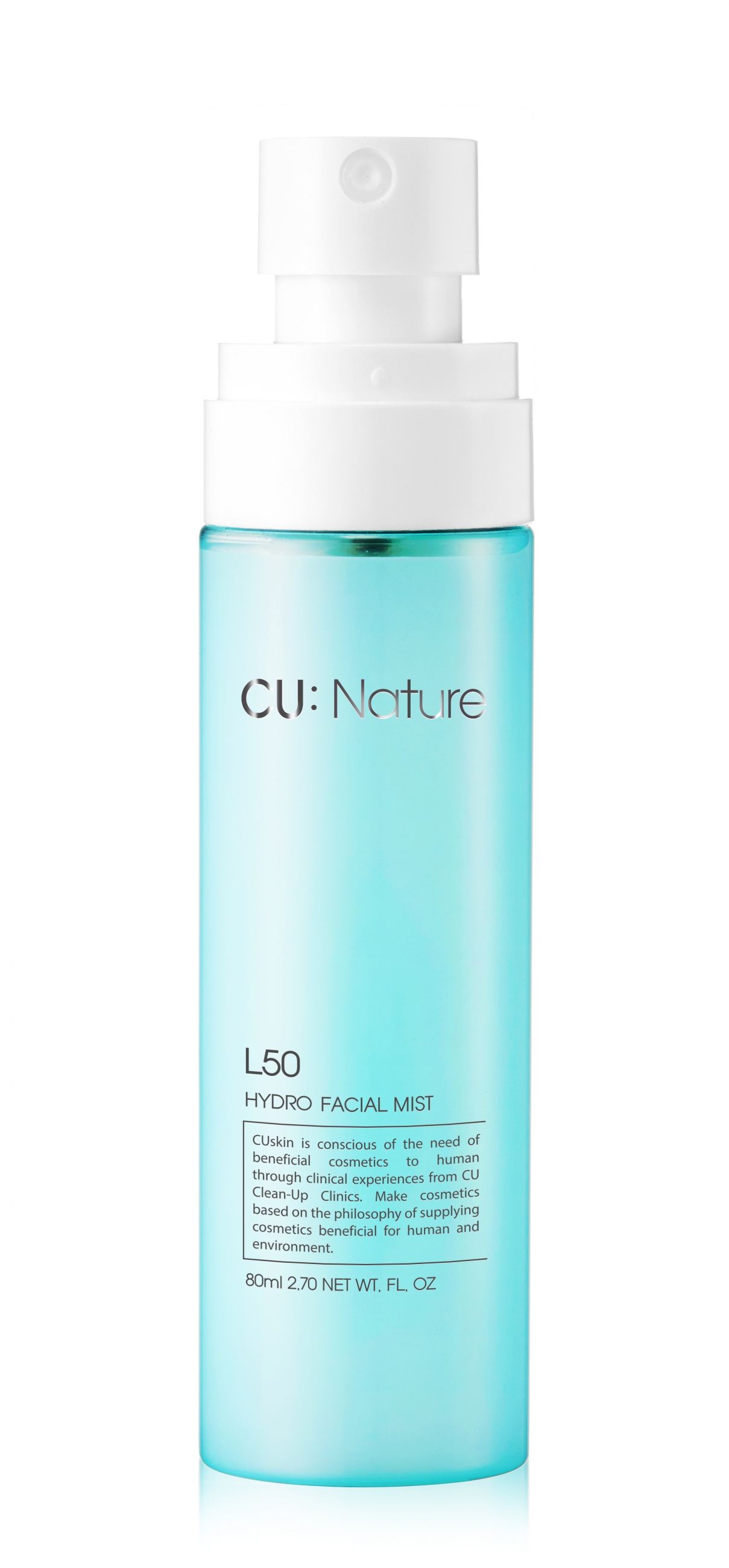 Cuskin Dr.Solution L50 Hydro Facial Mist 80 ml Міст-тонер з амінокислотами та вітаміном U