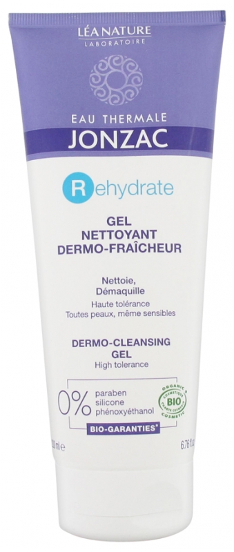 Eau de Jonzac Rehydrate Gel Dermo-Nettoyant 200 ml Очищуючий гель