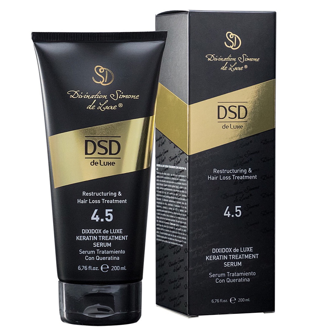DSD de Luxe 4.5 Keratin Treatment Serum 200 ml Відновлювальна сироватка з кератином
