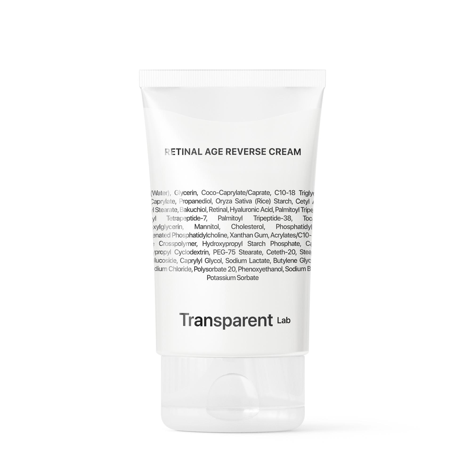 Transparent Lab Retinal Age Reverse Cream 50 ml Антивіковий крем для обличчя з ретиналем та бакучиолом