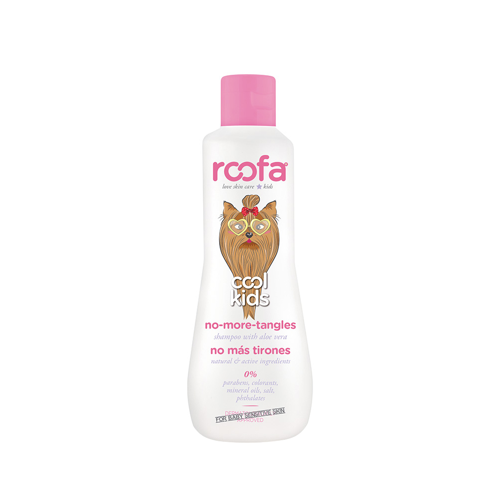 Roofa Cool kids Shampoo no more tangles (Natural with Aloevera) 300 ml Шампунь для довгого волосся