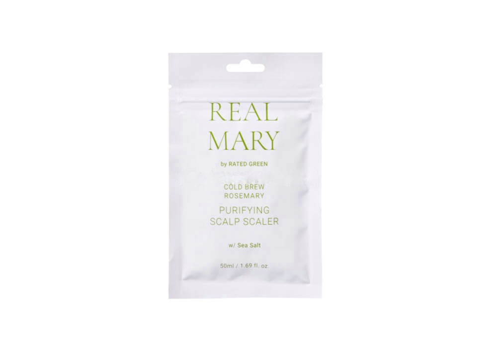 Rated Green Real Mary Cold Brewed Rosemary Purifyng Scalp Scaler 50ml Очищаюча маска з морською сіллю