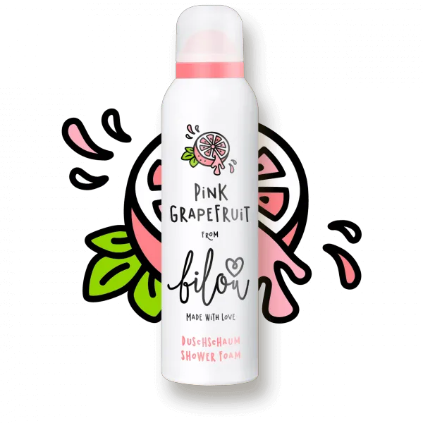 Bilou Pink Grapefruit 200ml Пінка для душу