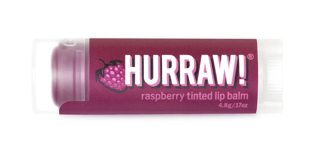 Hurraw! Raspberry Tinted Lip Balm 4,8 g Бальзам для губ з ягідним відтінком